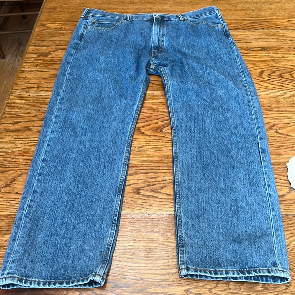 LEVI’S Regular fit 505 jeans SZ 42x30 red tab little r